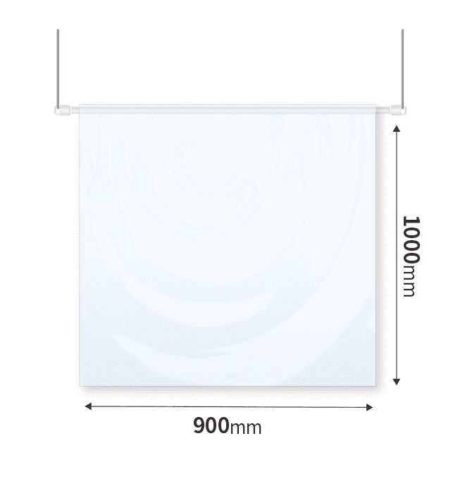 【メーカー直送】吊り下げ式スクリーン