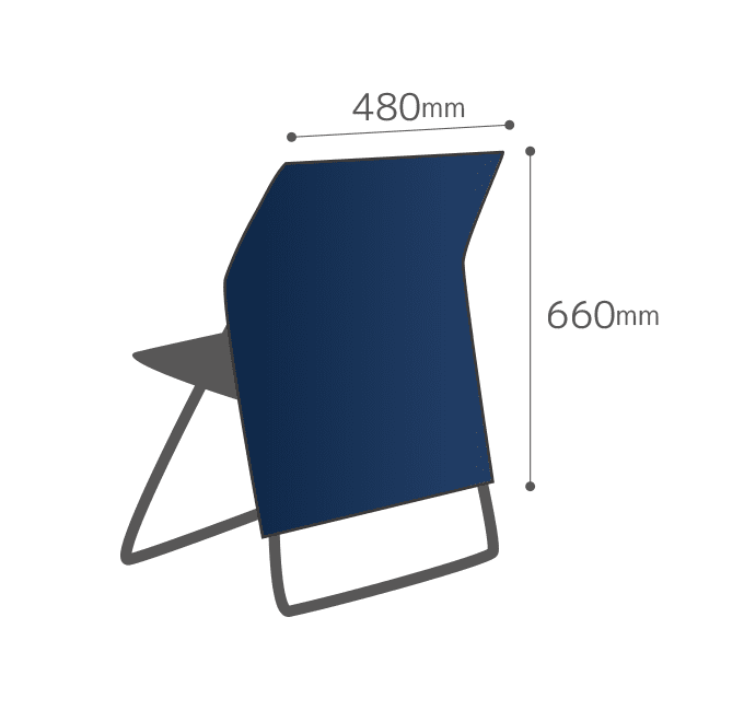 【デザイン制作】オリジナルエコ椅子カバー作成　480mm×660mm